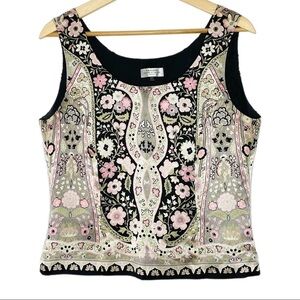 Tahari Arthur S Levine Silk Top